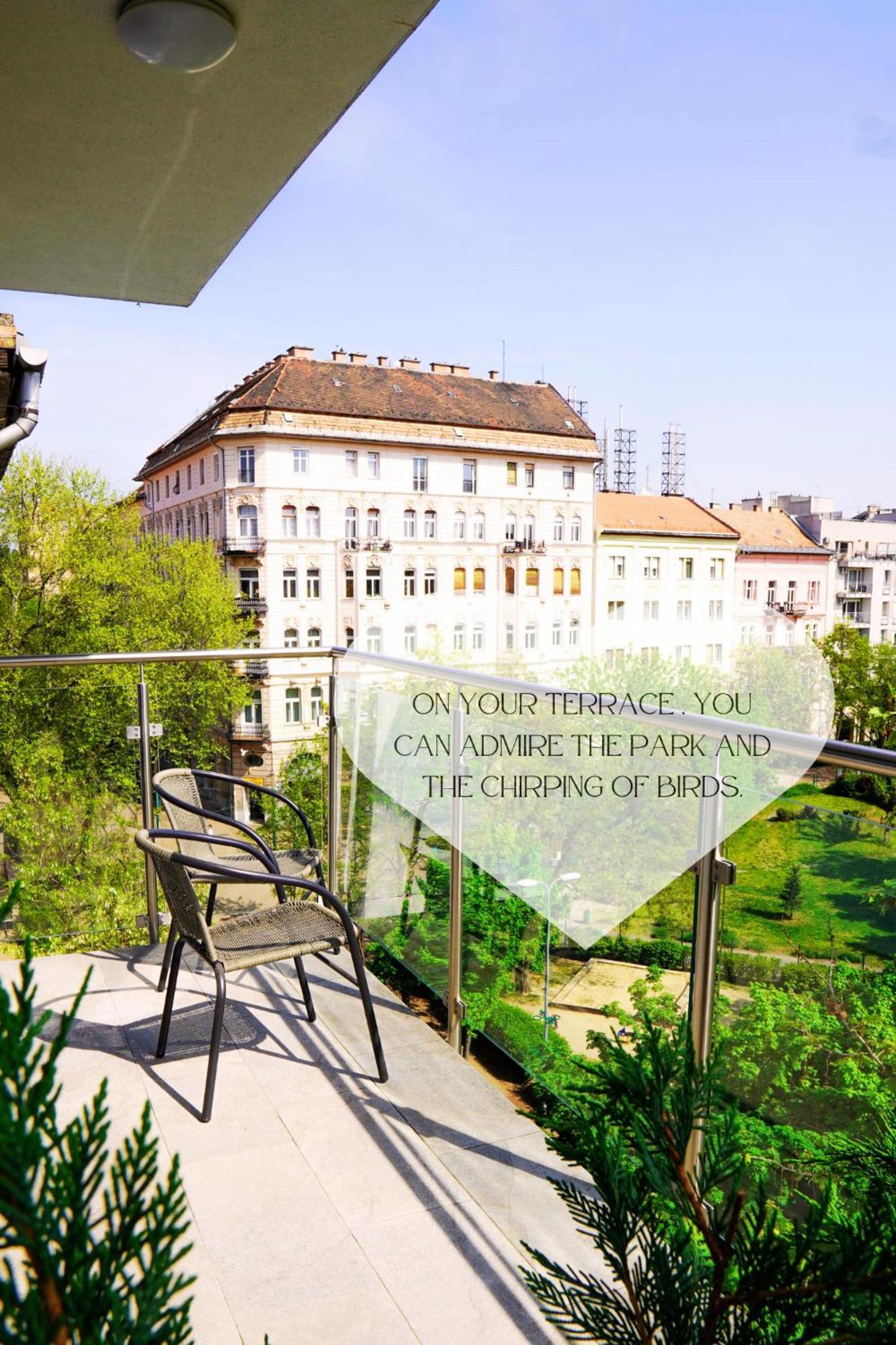 Matyas Corner Apartments Green Square Apartment I 布达佩斯 客房 照片